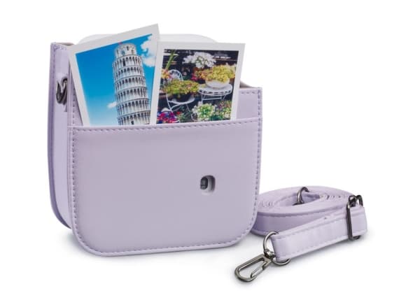 Cullmann RIO Fit 120, Runkokotelo, Fujifilm, Instax mini 12, Olkahihna, Lila