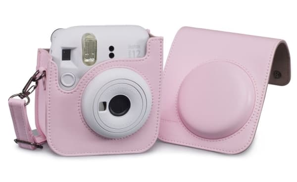 Cullmann RIO Fit 120, Runkokotelo, Fujifilm, Instax mini 12, Olkahihna, Vaaleanpunainen