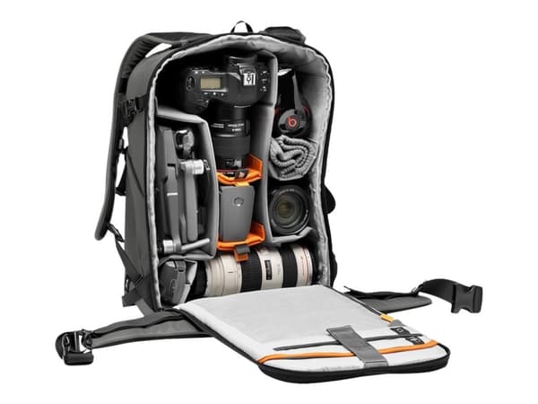 Lowepro Flipside 400 AW III - Ryggsekk for digitalfotokamera med linser - 600D-riftstoppolyester, 600D polyester, 150D 148T polyester Canvex - mørk g