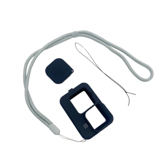 INF Beskyttende silikonetui og linsecover til GoPro 9/10 Sort
