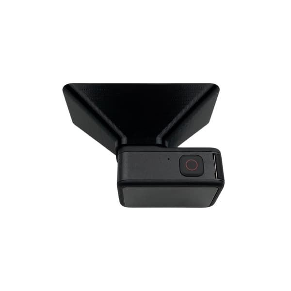 INF Kevyt kannettava aurinkosuoja GoPro Hero 5/6/7 Black -kameralle Musta 11 x 9 x 6 cm