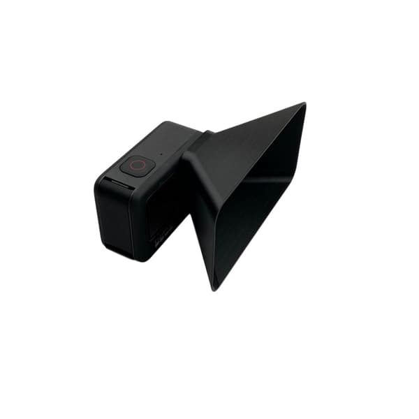 INF Kevyt kannettava aurinkosuoja GoPro Hero 5/6/7 Black -kameralle Musta 11 x 9 x 6 cm