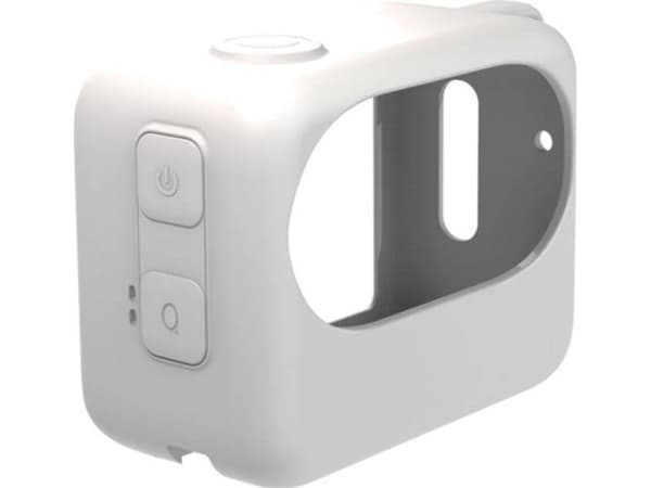 PULUZ Silikonikotelo kameran lataustoiminnolla Insta360 GO 3:lle (valkoinen)