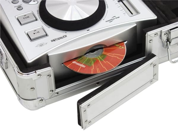 Roadinger 30125345, Hårt fodral, DJ-mixer, Plywood, Svart, Silver, 950 mm, 460 mm