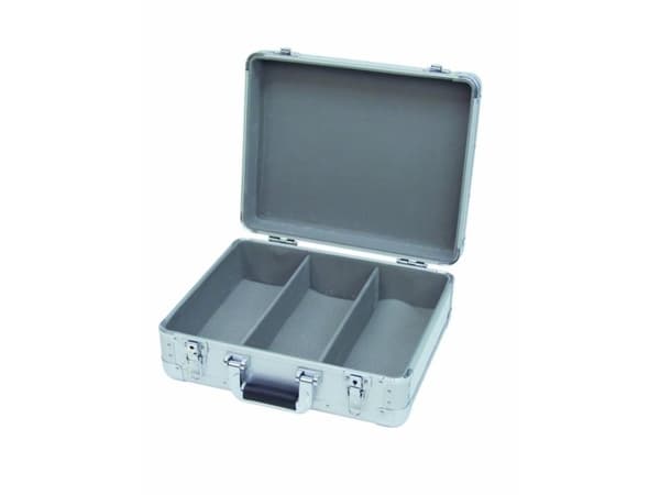 Roadinger 30122056, Hårt fodral, Skivor, Silver, 425 mm, 380 mm, 175 mm