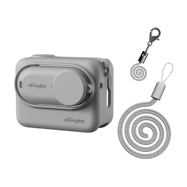 INF Silikonbeskyttelsesdeksel til Insta360 GO3 Grå