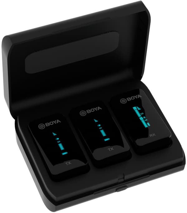 BOYA 2.4GHz Ultra-compact Wireless Microphone System BY-XM6-K2