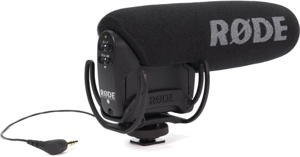 RØDE VIDEOMIC PRO R microphone Black Digital camera microphone