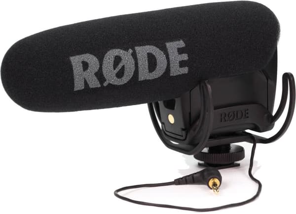 RØDE VIDEOMIC PRO R microphone Black Digital camera microphone