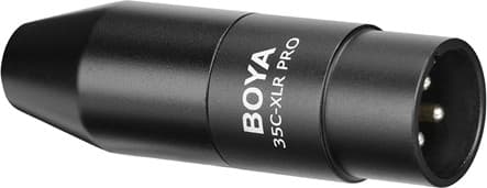 Boya adapter 3,5mm TRS - XLR BY-35C-XLR Pro