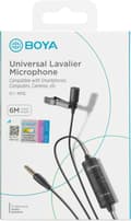 Miniatyrbilde 4 av 7: BOYA Lavalier Microphone BY-M1S