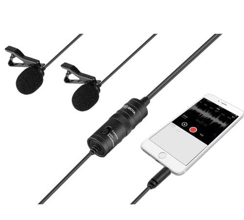 BOYA Lavalier Microphone BY-M1DM