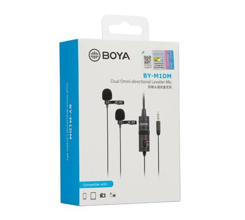 BOYA Lavalier Microphone BY-M1DM