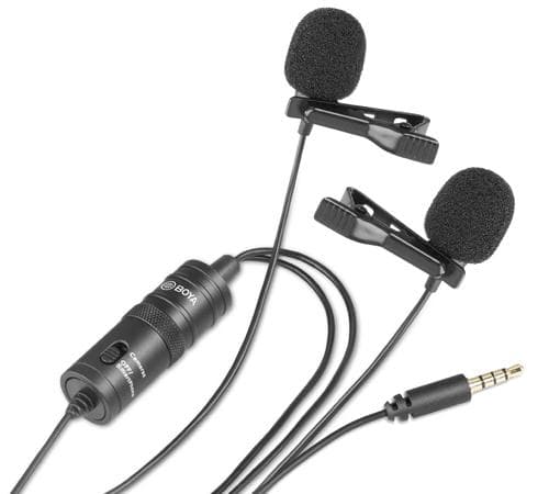BOYA Lavalier Microphone BY-M1DM