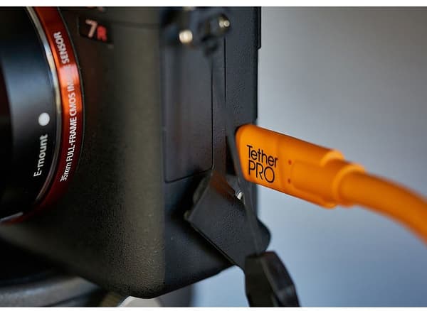 Tether Tools Pro cable USB-C - USB-C 4,6m, orange
