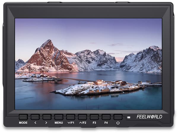 Feelworld video monitor FW759 7" musta