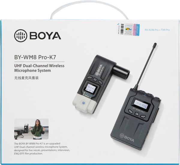 Boya wireless microphone BY-WM8 Pro-K7 UHF Wireless