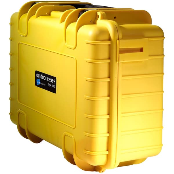 B&w Vadderat Partitionsfodral Outdoor 4000 Gul