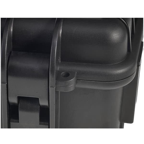 B&w Pre-cut Foam Insert -kotelolla Outdoor 500 Musta