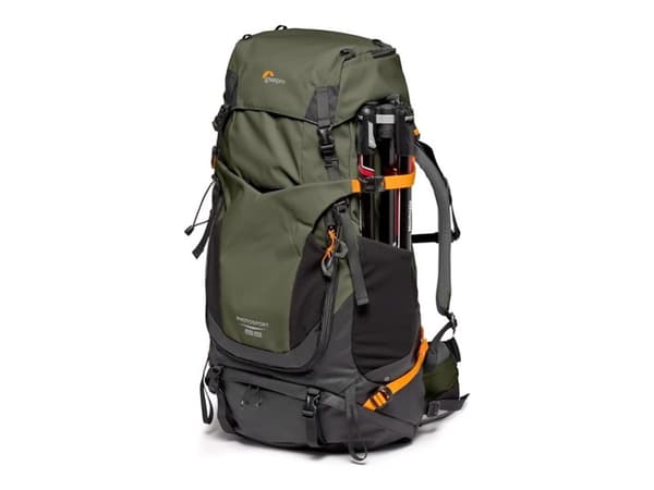 Lowepro Photo Sport PRO 55L AW IV - Ryggsekk M-L for digitalfotokamera med linser - robust - 420D Oxford-nylon, 420D diamond ripstop nylon, carbonate