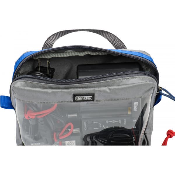 Think Tank Cable Management 20 V2.0 kabelføring løsning, grå/gennemsigtig