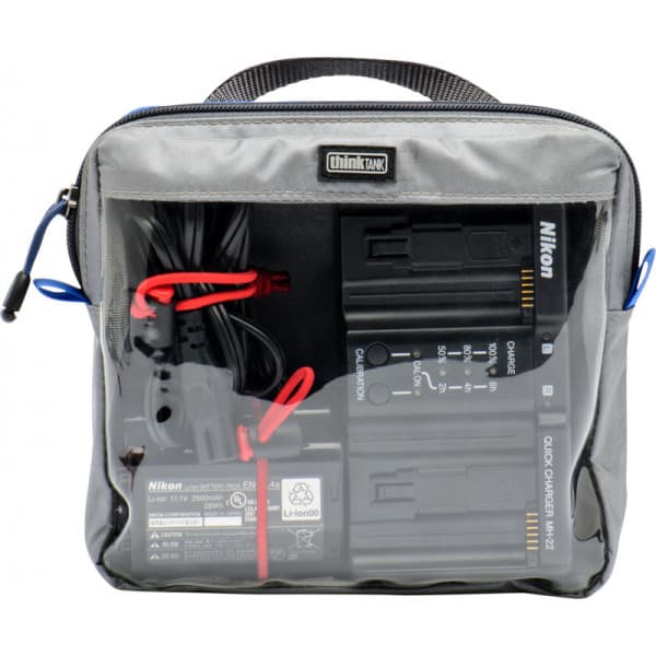 Think Tank Cable Management 20 V2.0 kabelføring løsning, grå/gennemsigtig