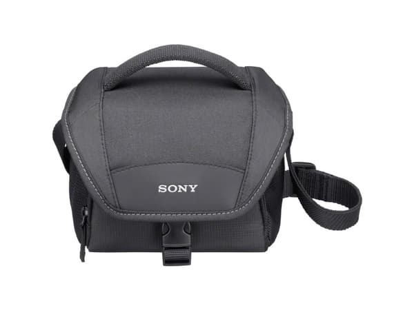 Sony LCS-U11 - Fodral för digital fotokamera/videokamera - neopren - svart - för Sony ZV-1; Cyber-shot DSC-RX100; VLOGCAM ZV-1G; a VLOGCAM ZV-E10; a6