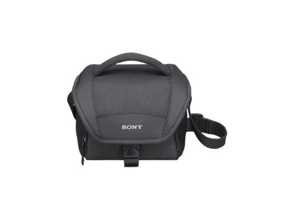 Sony LCS-U11 - Fodral för digital fotokamera/videokamera - neopren - svart - för Sony ZV-1; Cyber-shot DSC-RX100; VLOGCAM ZV-1G; a VLOGCAM ZV-E10; a6