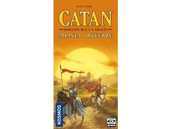 Galakta Game catan - städer och riddare add-on för 5-6 spelare