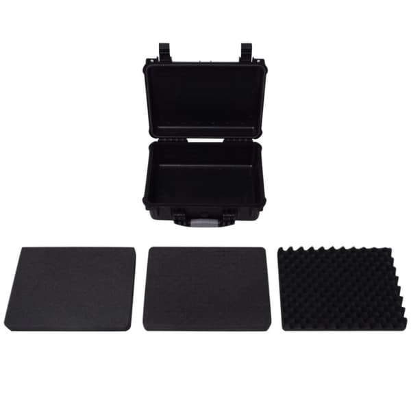 vidaXL Suojaava Varustelaukku 40,6x33x17,4 cm Musta - Kameralaukut & -salkut