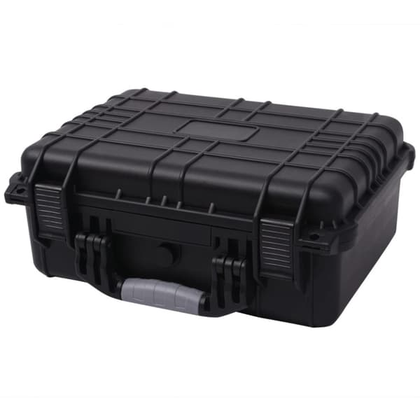 vidaXL Suojaava Varustelaukku 40,6x33x17,4 cm Musta -  Kameralaukut & -salkut