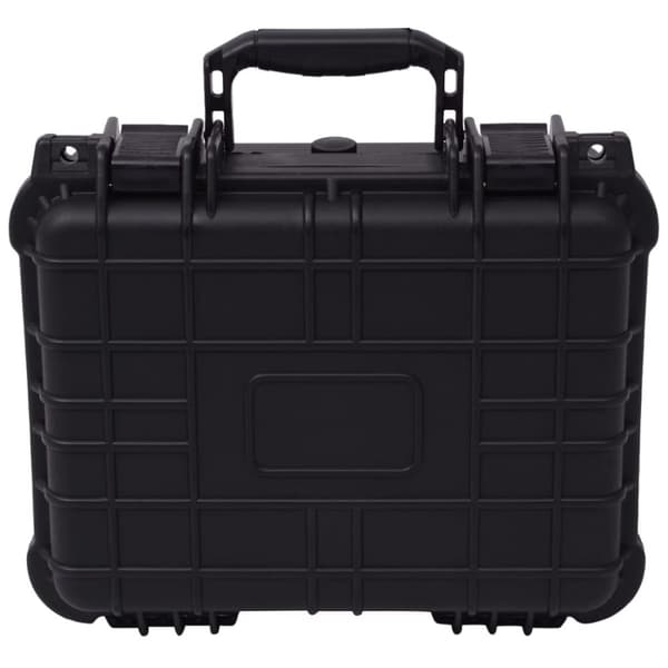 vidaXL sikkerhedskuffert 35x29,5x15 cm sort -  Kamera – tasker