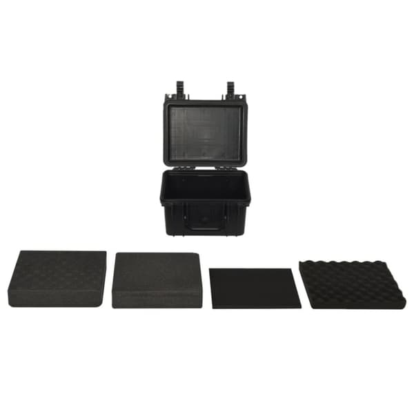 vidaXL transportabel flightcase 27x25x18 cm PP sort - Kamera – tasker