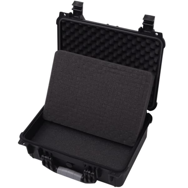 The Living Store sikkerhedskuffert 40,6x33x17,4 cm sort -  Kamera – tasker