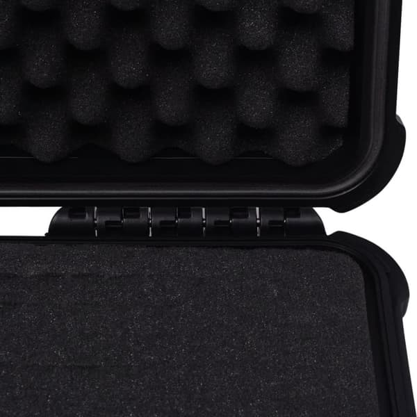 The Living Store sikkerhedskuffert 40,6x33x17,4 cm sort -  Kamera – tasker