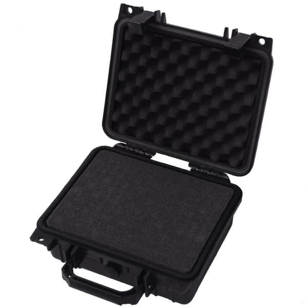 The Living Store sikkerhedskuffert 27x24,6x12,4 cm sort -  Kamera – tasker