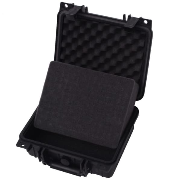 The Living Store sikkerhedskuffert 27x24,6x12,4 cm sort -  Kamera – tasker