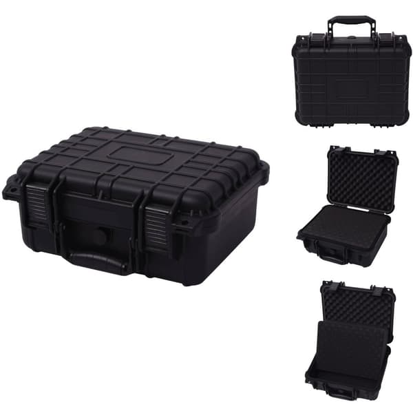 Kamera – tasker - Living sikkerhedskuffert 35x29,5x15 cm sort