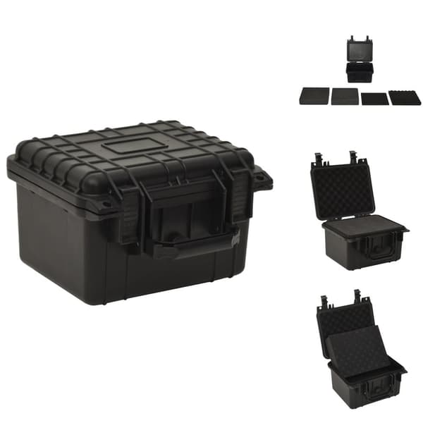 Kamera – tasker - Living transportabel flightcase 27x25x18 cm PP sort