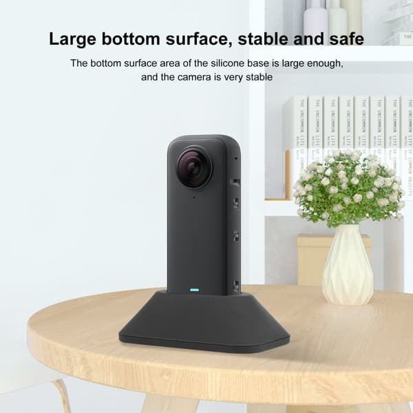 INF Silikone kamerabase til Insta360 X3 panoramakamera