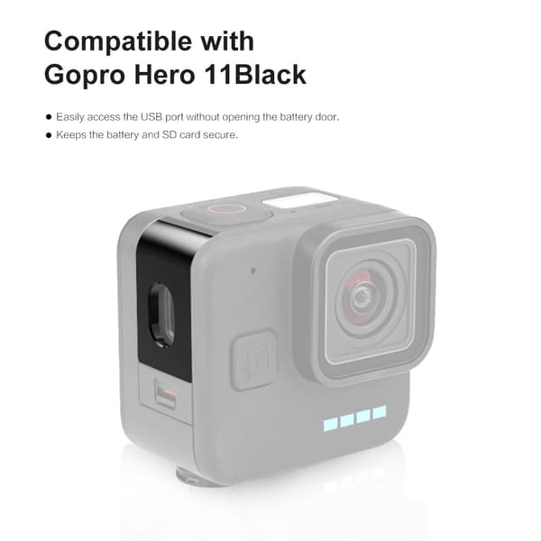 INF Dammtätt Sidoskydd i Metall för Go Pro Hero 11 Mini