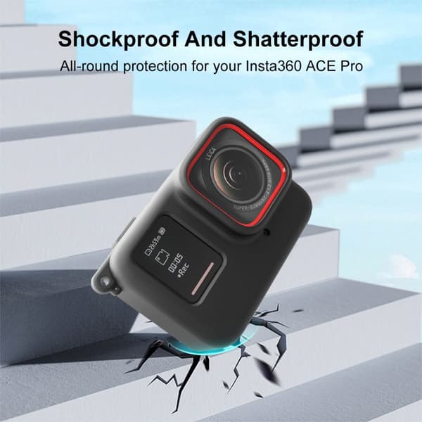 INF Silikone beskyttelsescover til Insta360 X3 actionkamera