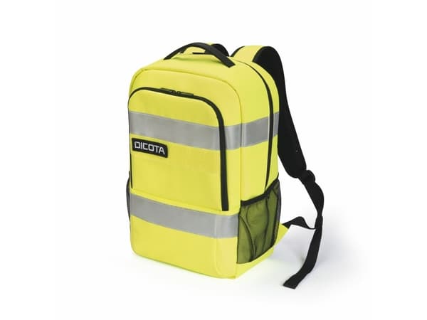 DICOTA Hi-Vis Base - Ryggsekk - 24L - 600D RPET - gul
