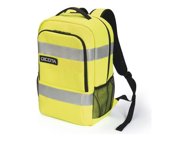 DICOTA Hi-Vis Base - Ryggsekk - 24L - 600D RPET - gul
