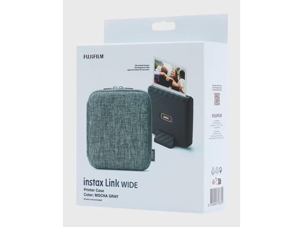 Fujifilm instax Link bred skriverveske mokkagrå