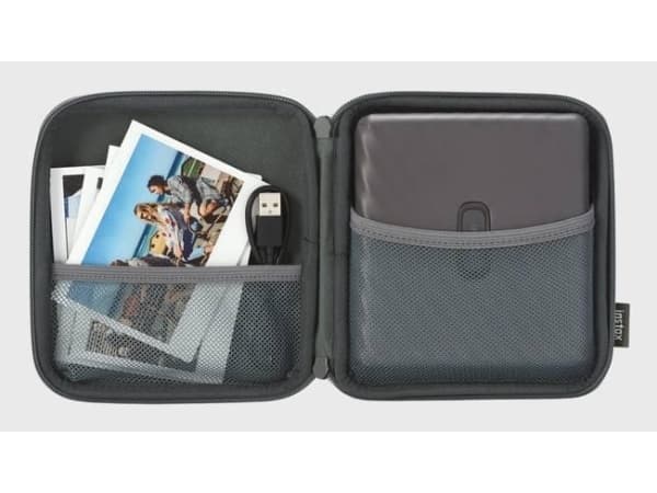 Fujifilm instax Link bred skriverveske mokkagrå