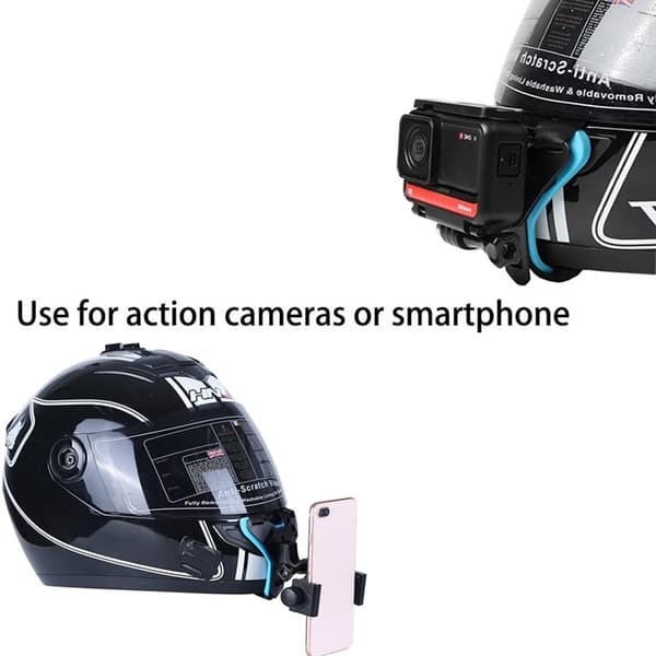 5-i-1 motorsykkelhjelmmonteringsklemme Kroppsstropp Tilbehør GoPro