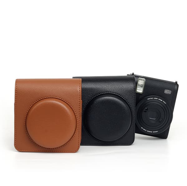 INF Vintage PU -nahkainen kamerakassi Mini 99:lle