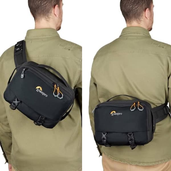 Axelväska - LOWEPRO - Trekker LT SLX 120 - Svart - 76% återvunna material - 6,5 L