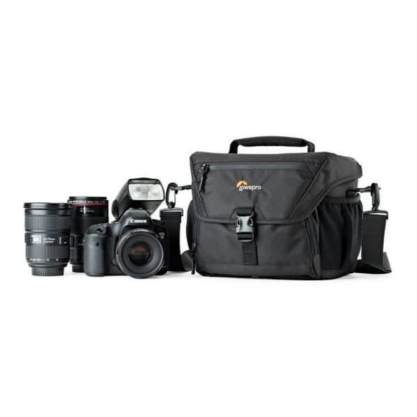 Axelväska för professionella SLR-kameror med extra objektiv - LOWEPRO - LP37123 - Svart